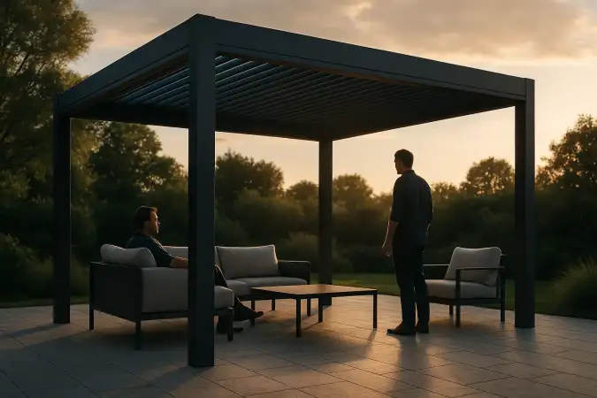 Pergola aluminium : le choix durable et malin
